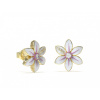 GUESS náušnice White Lotus JUBE04135JWYGWHT/U GUESS náušnice White Lotus JUBE04135JWYGWHT/U