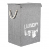 Autronic DD3103 Kôš bielizeň - plátený, farba šedá Autronic DD3103 Kôš bielizeň - plátený, farba šedá