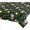 Bellatex obrus VÁNOCE vánoční motiv zelený 70x70cm Bellatex obrus VÁNOCE vánoční motiv zelený 70x70cm