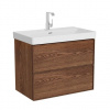 Kúpeľňová skrinka s umývadlom VitrA Metropole Edge 78x48x60 cm orech 67151 Kúpeľňová skrinka s umývadlom VitrA Metropole Edge 78x48x60 cm orech 67151