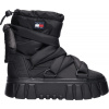 Dámska zateplená obuv Tommy Hilfiger, TJW CHUNKY SNOW BOOT NYLON čierna,biela,červená 40 Dámska zateplená obuv Tommy Hilfiger, TJW CHUNKY SNOW BOOT NYLON čierna,biela,červená 40