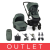 EASYWALKER Set XXL kočík kombinovaný Harvey3 Forest Green s príslušenstvom EASYWALKER Set XXL kočík kombinovaný Harvey3 Forest Green s príslušenstvom