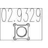 MTS Tesnenie výfukovej trubky 02.9329 MTS Tesnenie výfukovej trubky 02.9329