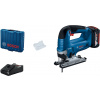 BOSCH GST 185-LI Akumulátorová priamočiara píla 1x 4,0 Ah, GAL 18V-20, kufor 06015B3023 BOSCH GST 185-LI Akumulátorová priamočiara píla 1x 4,0 Ah, GAL 18V-20, kufor 06015B3023