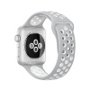 AppleMix Remienok pre Apple Watch Ultra 49 mm / 45 mm / 44 mm / 42 mm - silikónový - sivý / biely - (M/L) AppleMix Remienok pre Apple Watch Ultra 49 mm / 45 mm / 44 mm / 42 mm - silikónový - sivý / biely - (M/L)