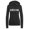 Dámska Mikina ADIDAS W LIN FT HD GL0635 – Čierna Dámska Mikina ADIDAS W LIN FT HD GL0635 – Čierna