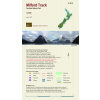 Milford Track - turistická mapa Milford Track - turistická mapa