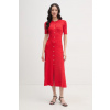 Tommy Hilfiger šaty WW0WW48521 červená M Tommy Hilfiger šaty WW0WW48521 červená M