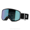 DETSKÉ LYŽIARSKÉ OKULIARE SALOMON LUMI ML BLACK MID BLUE S2 2024 DETSKÉ LYŽIARSKÉ OKULIARE SALOMON LUMI ML BLACK MID BLUE S2 2024