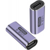PremiumCord 40Gbps hliníkový konektor USB-C Female - konektor USB-C Female PremiumCord 40Gbps hliníkový konektor USB-C Female - konektor USB-C Female