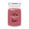 Yankee Candle Aromatická svíčka Signature sklo velké Black Cherry 567 g Yankee Candle Aromatická svíčka Signature sklo velké Black Cherry 567 g