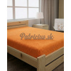 Froté napínacia plachta oranžová - Patricius - 180x200 cm Froté napínacia plachta oranžová - Patricius - 180x200 cm