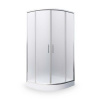 ROTH PROJECT HOUSTON NEO 80cm sprchový kút štvrťkruhový, profil brillant, sklo matt, N0648 ROTH PROJECT HOUSTON NEO 80cm sprchový kút štvrťkruhový, profil brillant, sklo matt, N0648