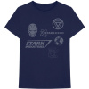 Tričko Iron Man - Iron Man Stark Expo Modrá XXL Tričko Iron Man - Iron Man Stark Expo Modrá XXL