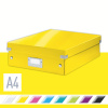 Leitz WOW Click & Store A4 28,1 x 10 x 37 cm, žltá Leitz WOW Click & Store A4 28,1 x 10 x 37 cm, žltá