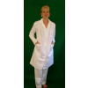 Biely lekársky plášť : Dámsky : Moderný strih, 50 (Zdravotnícke oblečenie) Biely lekársky plášť : Dámsky : Moderný strih, 50 (Zdravotnícke oblečenie)