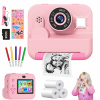TLAČ FOTOAPARÁTU, KAMERA, TERMÁLNA TLAČIAREŇ NA FOTOGRAFIE, RUŽOVÁ + 3 ROLKY TLAČ FOTOAPARÁTU, KAMERA, TERMÁLNA TLAČIAREŇ NA FOTOGRAFIE, RUŽOVÁ + 3 ROLKY