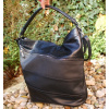 Kabelka čierna crossbody strieborné kovanie Kabelka čierna crossbody strieborné kovanie