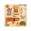 DJECO Domáci maznáčikovia - vkladacie drevené puzzle DJECO Domáci maznáčikovia - vkladacie drevené puzzle