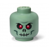 LEGO® Box hlava Kostlivec zelený velikost L LEGO® Box hlava Kostlivec zelený velikost L