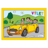 Omaľovánka A5 Litera - Výlet Omaľovánka A5 Litera - Výlet