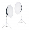 FalconEyes Falcon Eyes LHDK-2B455 set trvalého denního světla 2x(4x55W) FalconEyes Falcon Eyes LHDK-2B455 set trvalého denního světla 2x(4x55W)