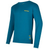 Triko La Sportiva Climbing on the Moon Sweatshirt M Turchese/Giallo Triko La Sportiva Climbing on the Moon Sweatshirt M Turchese/Giallo