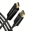 AXAGON RVD-HI14C2, DisplayPort -> HDMI 1.4 redukce / kabel 1.8m, 4K/30Hz Axagon AXAGON RVD-HI14C2, DisplayPort -> HDMI 1.4 redukce / kabel 1.8m, 4K/30Hz Axagon