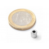 SOLLAU Neodymový magnet medzikružie D 5/2.5 mm, H 4 mm, N42, ponikelovaný SOLLAU Neodymový magnet medzikružie D 5/2.5 mm, H 4 mm, N42, ponikelovaný