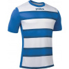 Joma Futbalový dres T-SHIRT EUROPA III HORIZONTAL STRIPED ROYAL S/S Veľkosť: XS Joma Futbalový dres T-SHIRT EUROPA III HORIZONTAL STRIPED ROYAL S/S Veľkosť: XS