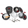 Acra Sada nádobí C22 camping set alluminium pro 3-4 osoby Acra Sada nádobí C22 camping set alluminium pro 3-4 osoby