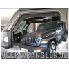 Deflektory na okná pre Jeep Wrangler JL IV 5D Deflektory na okná pre Jeep Wrangler JL IV 5D