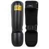 Lonsdale Artificial leather shin guards (1 pair) čierna S Benlee 4250206772881 Lonsdale Artificial leather shin guards (1 pair) čierna S Benlee 4250206772881