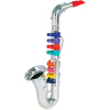 Bontempi Saxofón 8 klávesov 41 5 cm strieborný Bontempi Saxofón 8 klávesov 41 5 cm strieborný