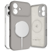 KRYT TECH-PROTECT SILICONE MAGSAFE IPHONE 17 STONE GREY KRYT TECH-PROTECT SILICONE MAGSAFE IPHONE 17 STONE GREY