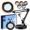 2 v 1 Lupa so Svetlom a Stojanom, LED Zväčšovacia Lampa 10X so Stmievaním 2 v 1 Lupa so Svetlom a Stojanom, LED Zväčšovacia Lampa 10X so Stmievaním