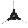 Force Kľúč Y imbus trojstranný 2/ 2,5/ 3 mm, čierny Force Kľúč Y imbus trojstranný 2/ 2,5/ 3 mm, čierny