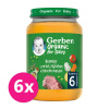 6x GERBER Organic detský príkrm zelenina s teľacím mäsom 190 g VP-F167613 6x GERBER Organic detský príkrm zelenina s teľacím mäsom 190 g VP-F167613