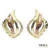 MOZA gold Náušnice MG2611 MOZA gold Náušnice MG2611