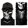 Šatka - Chimney Allen White Microfase, čierna (Bandana komína lebky lebka lebka Punisher) Šatka - Chimney Allen White Microfase, čierna (Bandana komína lebky lebka lebka Punisher)