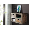 Bighome - GREY WOOD Visiaca skrinka 38x66 cm, palisander Bighome - GREY WOOD Visiaca skrinka 38x66 cm, palisander