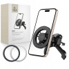 Držiak do auta Tech-Protect do mriežky ventilácie, čierny, MagSafe 360° Držiak do auta Tech-Protect do mriežky ventilácie, čierny, MagSafe 360°