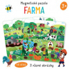 Magnetické puzzle Farma Magnetické puzzle Farma
