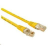SOLARIX patch kabel CAT5E UTP PVC 3m žlutý SOLARIX patch kabel CAT5E UTP PVC 3m žlutý