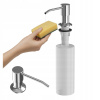 Dozownik na tekuté mydlo do kuchyne, drez granitan, chróm Dozownik na tekuté mydlo do kuchyne, drez granitan, chróm