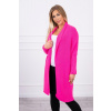 Dámsky sveter s rukávmi typ netopiera MI2019-13 neónovo ružový Dámsky sveter s rukávmi typ netopiera MI2019-13 neónovo ružový