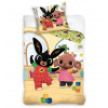 Detské obliečky Zajačik Bing a Sula v Škôlke 140x200/70x90 cm Detské obliečky Zajačik Bing a Sula v Škôlke 140x200/70x90 cm