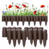Záhradný obrubník plast 100 cm x 23 cm hnedý Záhradný obrubník plast 100 cm x 23 cm hnedý