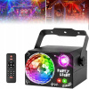 LED EFEKT OSVETLENIA DISCO SVETLO NA PÁRTY LASER GUĽA RGB + DIAĽKOVÉ OVLÁDANIE LED EFEKT OSVETLENIA DISCO SVETLO NA PÁRTY LASER GUĽA RGB + DIAĽKOVÉ OVLÁDANIE