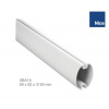 Nice XBA15 hliníkové oválne rameno, farba biela, rozmer: 69 x 92 x 3150mm pre M-BAR, L-BAR Nice XBA15 hliníkové oválne rameno, farba biela, rozmer: 69 x 92 x 3150mm pre M-BAR, L-BAR